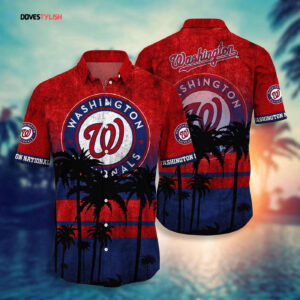 MLB Washington Nationals Hawaiian Shirt - Stylish Swing for Fans