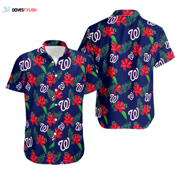 MLB Washington Nationals Hawaiian Shirt for Men & Women – Aloha Shirt