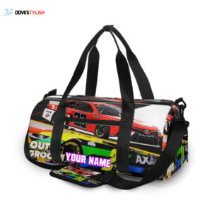 NASCAR 23XI Racing Unisex Gift Tee 2025Personalized Name Travel Bag Gym Bag