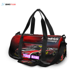 NASCAR Hendrick Motorsports Unisex Gift Tee 2025 Personalized Name Travel Bag Gym Bag