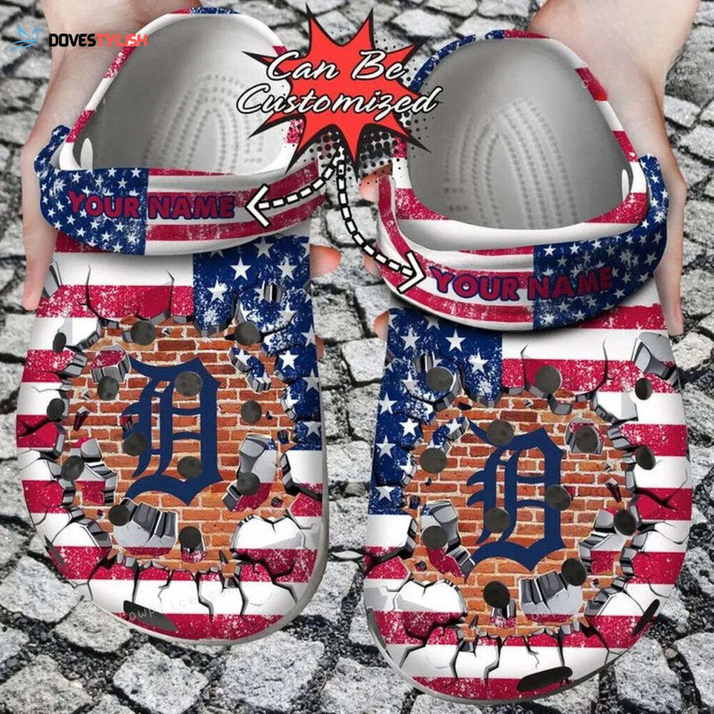 New And Rare Detroit Tigers Custom Clogs Gift for Men Women