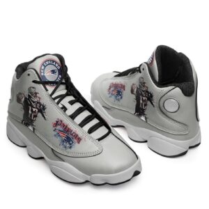 New England Patriots Air Jordan 13 Shoes – 3D Design for Fans