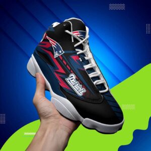 New England Patriots Air Jordan 13 Custom Sneakers – Perfect Gift for Fans!