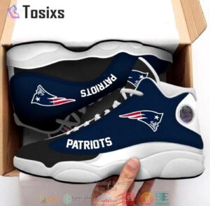 New England Patriots Air Jordan 13 Custom Sneaker – Perfect Gift for Fans