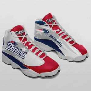 New England Patriots Air Jordan 13 Custom Sneaker - Perfect Gift for Fans