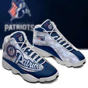New England Patriots Air Jordan 13 Sneaker Custom – Perfect Gift for Fans