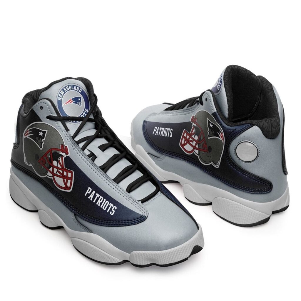 New England Patriots Air Jordan 13 Sneaker Shoes – Official NFL Merchandise New England Patriots Air Jordan 13 Sneaker Shoes – Official NFL Merchandise