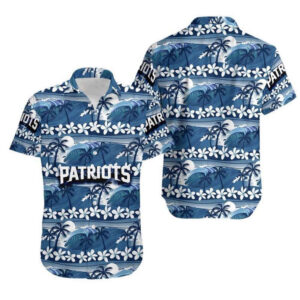 New England Patriots Coconut Trees NFL Gift For Fan Hawaii Shirt