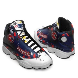 New England Patriots Air Jordan 13 Sneaker Shoes – Official NFL Merchandise