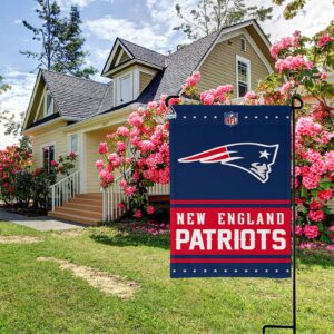New England Patriots Football Team Flag, NFL Premium Two-sided Vertical Flag - House Garden Decor Gift 3