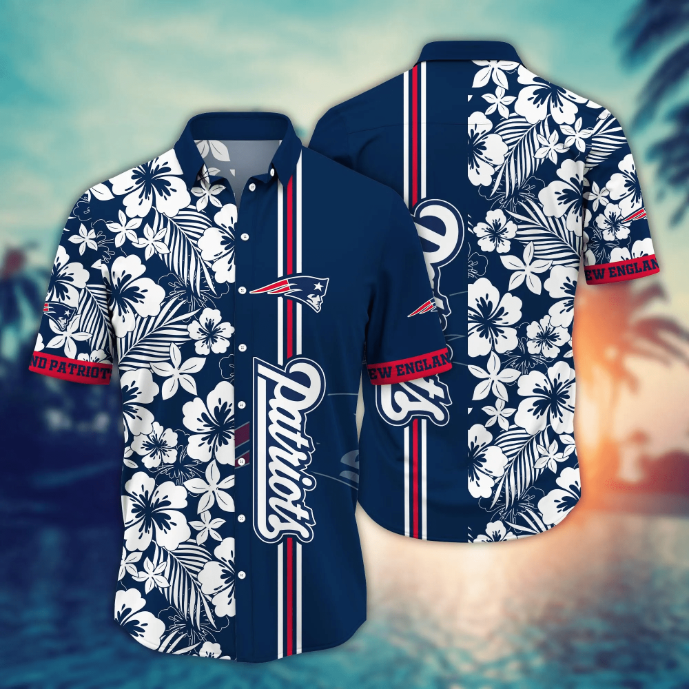 New England Patriots NFL Flower Hawaii Shirt For Fans, Summer Football Shirts New England Patriots NFL Flower Hawaii Shirt For Fans, Summer Football Shirts