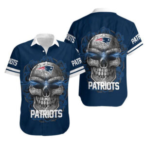 New England Patriots Sugar Skull NFL Gift For Fan Hawaiian