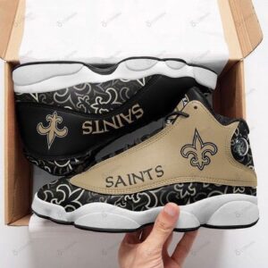 New Orleans Saints Air Jordan 13 Custom Sneakers – Perfect Gift for Fans