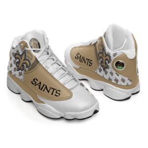 New Orleans Saints Air Jordan 13 Sneakers 793 – Limited Edition NFL Shoes
