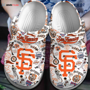 New San Francisco Giants White Clogs Gift for Men Women