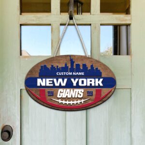 New York Giants 2 Layers Wooden Sign - Home Decor Gift 3