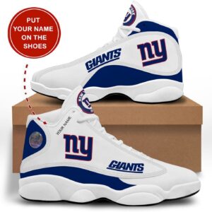 Exclusive New York Giants Air Jordan 13 Custom Sneakers - Perfect Gift for Fans