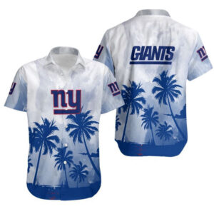 New York Giants Coconut Trees Gift For Fan Hawaiian Graphic Print