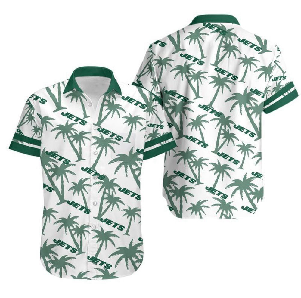 New York Jets Coconut Tree Gift For Fan Hawaii Shirt