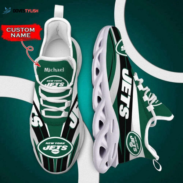 New York Jets Max Soul Shoes Luxury Custom Name For Men And Women