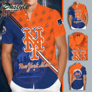 Official New York Mets Hawaiian Shirt - Baseball Team Fan Gear