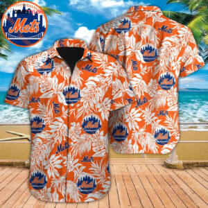 Authentic New York Mets MLB Hawaiian Shirt - Limited Edition