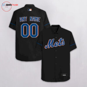 Custom New York Mets Hawaiian Shirt - Personalized MLB Fan Apparel