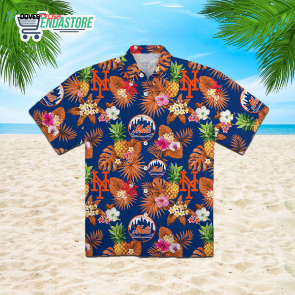 New York Mets Pineapple Hawaiian Shirt – Official MLB Merchandise