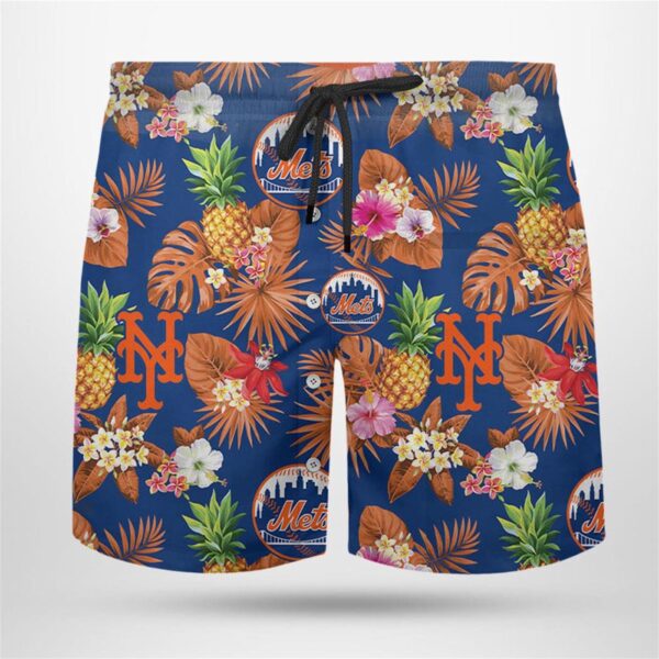 New York Mets Pineapple Hawaiian Shirt – Tropical MLB Fan Apparel