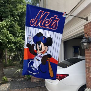 Official New York Mets x Mickey Baseball Flag – MLB Premium Flag