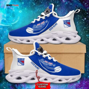 New York Rangers Custom Name Max Soul Shoes For Men And Women