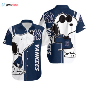 Official New York Yankees 3D Hawaiian Shirt - Limited Edition MLB Merchandise