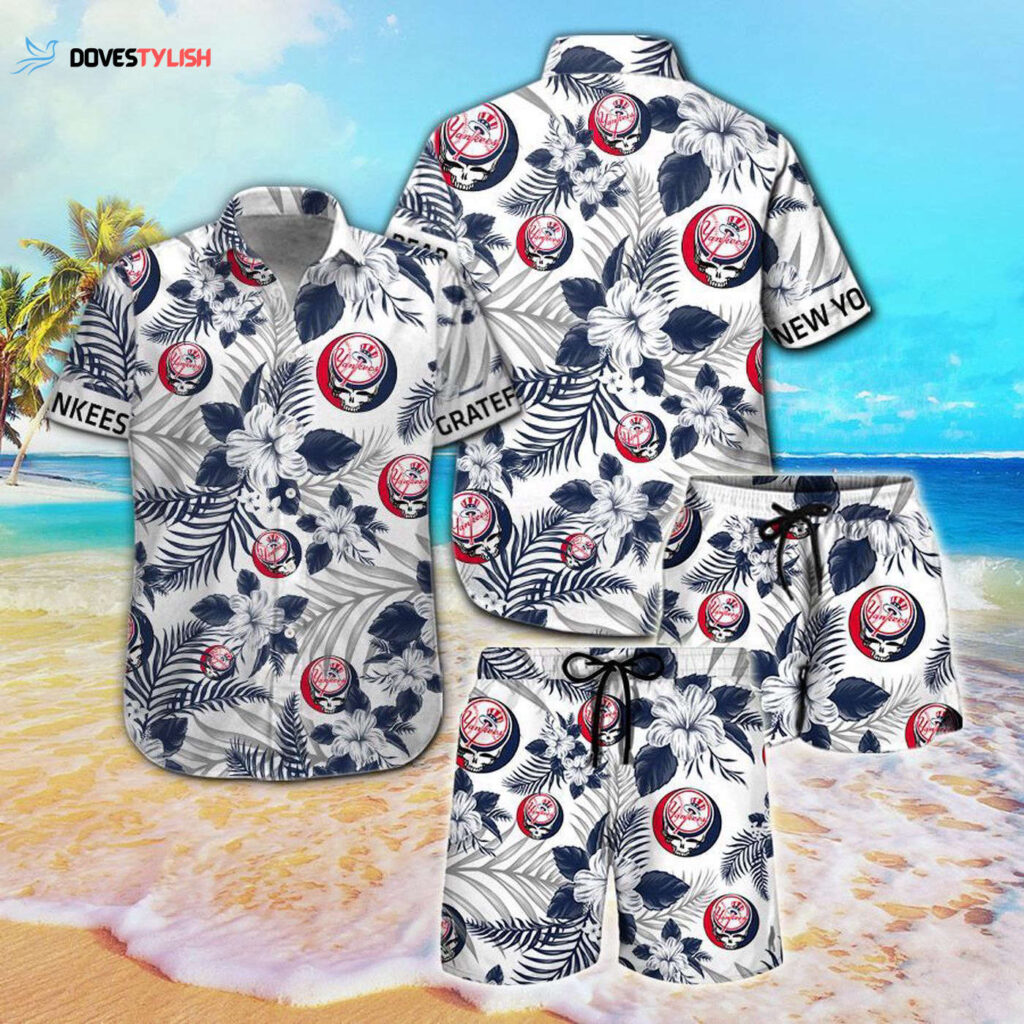 New York Yankees & Grateful Dead Hawaiian Shirt – Limited Edition Fan Gear New York Yankees & Grateful Dead Hawaiian Shirt – Limited Edition Fan Gear
