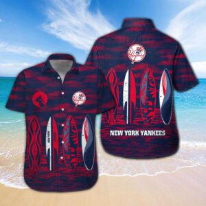 Official New York Yankees Hawaiian Shirt – Limited Edition MLB Apparel