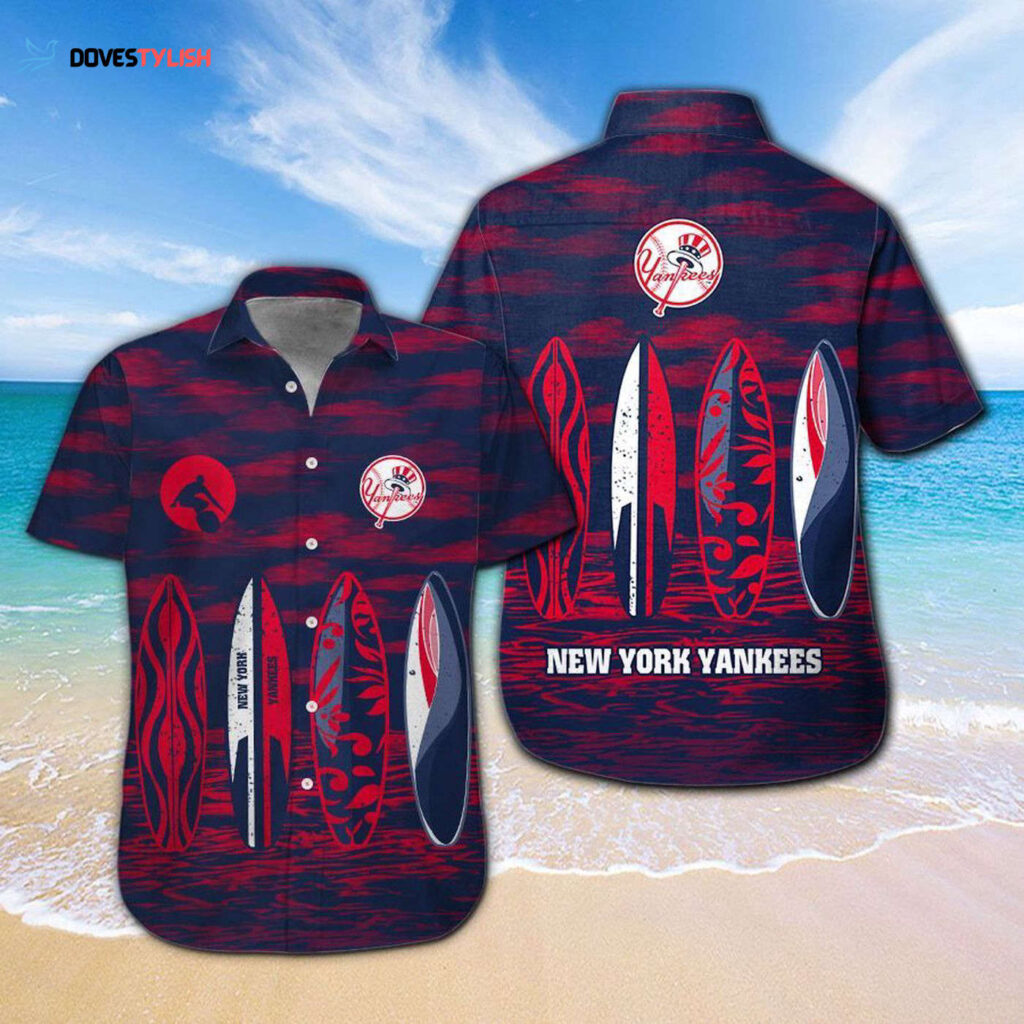 Official New York Yankees Hawaiian Shirt – Limited Edition MLB Apparel