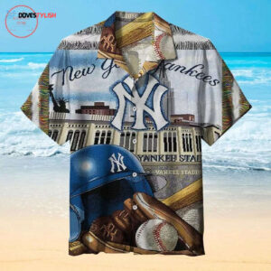 Official New York Yankees Hawaiian Shirt - Stylish MLB Apparel