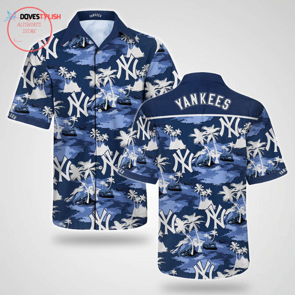 New York Yankees Hawaiian Shirt: Summer Button Up for Fans