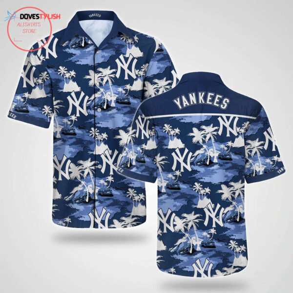 New York Yankees Hawaiian Shirt: Summer Button Up for Fans