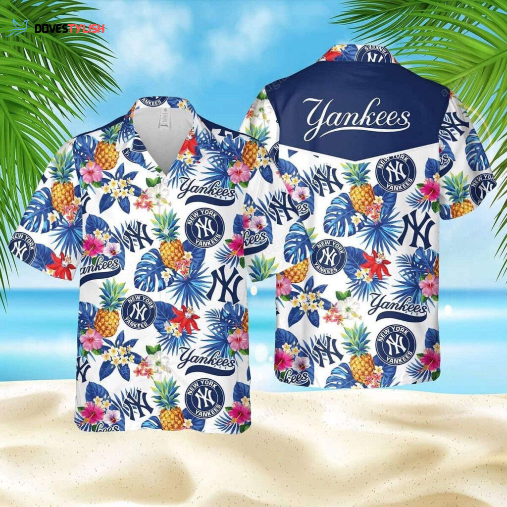 New York Yankees Island Vibes Hawaiian Shirt – Official MLB Merchandise
