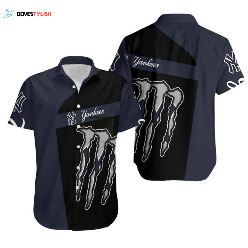 Official New York Yankees Monster Energy Hawaiian Shirt – Limited Edition