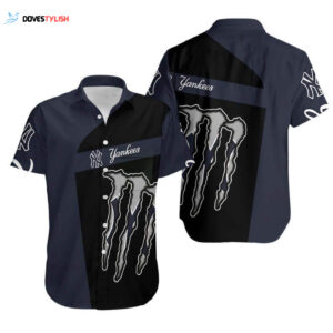 Official New York Yankees Monster Energy Hawaiian Shirt - Limited Edition