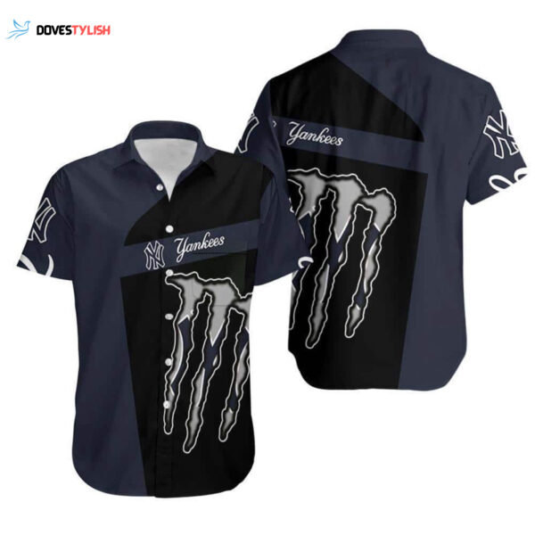 Official New York Yankees Monster Energy Hawaiian Shirt – Limited Edition