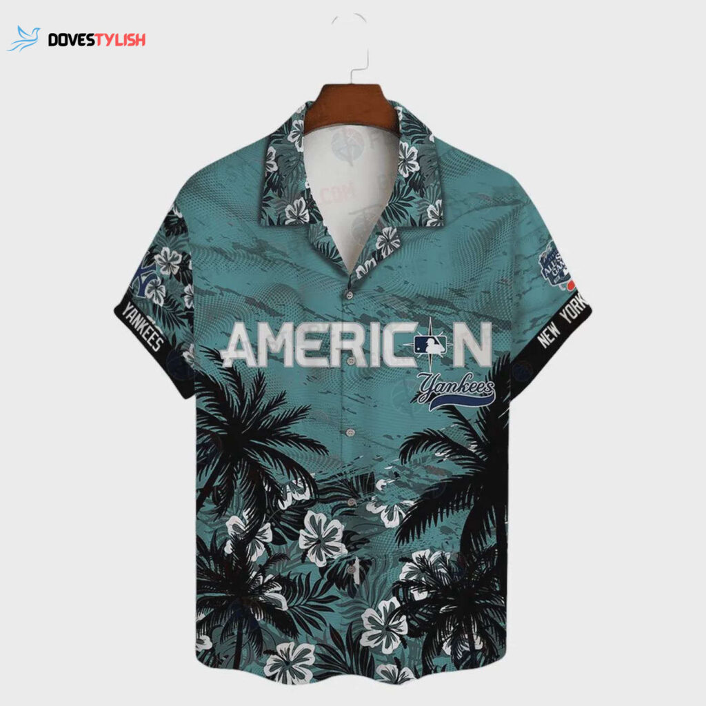 New York Yankees Teal Tropics Hawaiian Shirt – Official MLB Merchandise