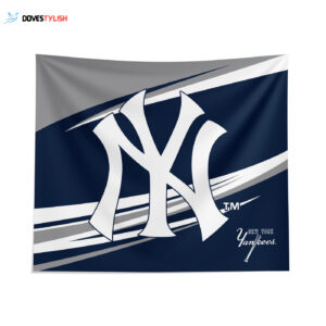 Official New York Yankees Velocity Tapestry - Limited Edition MLB Wall Decor