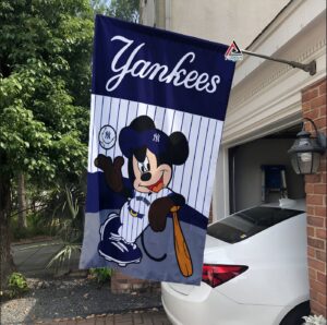 New York Yankees x Mickey Baseball Flag – MLB Premium Flag
