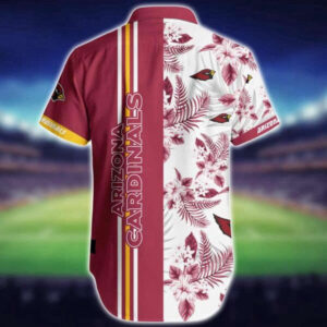 NFL Arizona Cardinals Logo Hawaiian Shirt Summer For Men Women