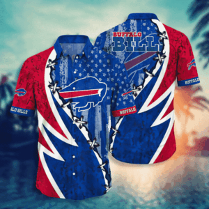 NFL Buffalo Bills Hawaiian Shirts Summer Logo For Fans