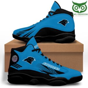 NFL Carolina Panthers Blue Black Air Jordan 13 Shoes – Official Team Merchandise