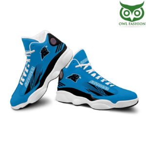 NFL Carolina Panthers Blue Black Air Jordan 13 Shoes – Official Team Merchandise
