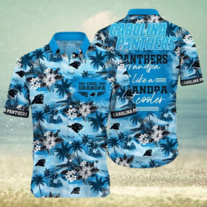 NFL Carolina Panthers Hawaiian Shirt For Grandparent